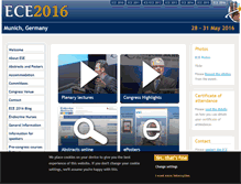 Tablet Screenshot of ece2016.org